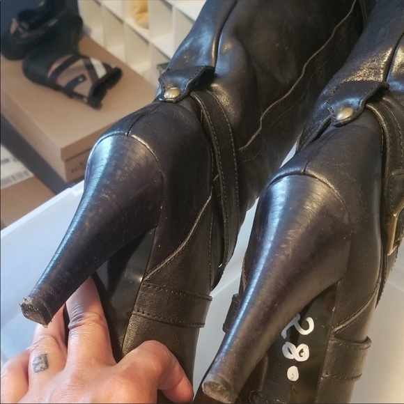 Coach Leather Boots - Picture 8 of 8